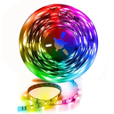 Lepro LED Strip Lights,  Music Sync MagicColor Light Strip with Remote, Valentines Gifts for Men & Women, 5050 RGB Lights for Bedroom, Home, Gaming Room, Party, Wall,Valentines Day Decor