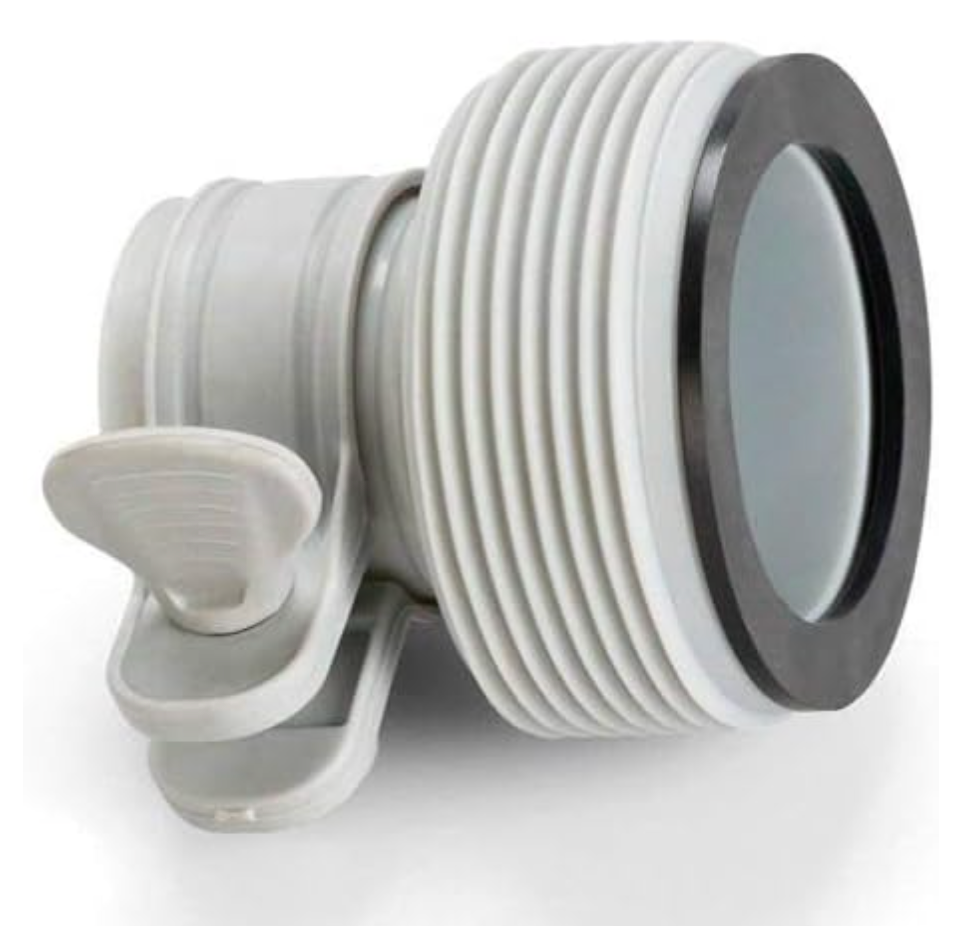 INTEX 1.25" to 1.5" Type B Hose Adapters for Pumps & Saltwater System (Set of 4)