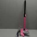 SEAAES Ice Scraper with Snow Brush for Car Windshield, Upgraded Extendable Snow Brush with Foam Grip for Truck SUV Vehicle Windows - Pink (31.8 Inch)