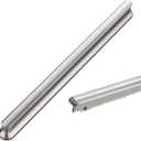 6 Pack Brushed Satin Nickel 10 Inch(254mm) Hole Center Kitchen Cabinet Handles Cabinet Pulls Kitchen Drawer Pulls Hardware for Cupboard Dresser Handles Bathroom
