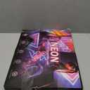 Christmas Neon Sign Waving Gingerbread Man Neon Sign for Wall Decor Led Gingerbread Christmas Decorations with Candy Cane Looks Like Waving Xmas Neon Light Up Signs for Window Bedroom Home Party