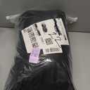 Motorcycle Cover, Heavy Duty 600D Oxford, Waterproof Outdoor, Weather Resistant, Rip-Proof, Anti-UV with 5 Reflective Strips, 2 Lock-Holes, 1 Windproof Strap, 1 Storage Bag (97.5" x 41" x 50") (Black)