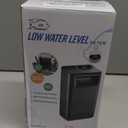 222GPH 10W Turtle Tank Filter Aquarium Filter Power Adjustable 10-40 Gal. Small Internal Filter 3-Stage Waterfall Bio-Filtration Quiet Low Water Level for Freshwater Saltwater Fish Tank Easy to Clean