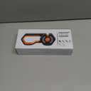 6-Stage Knife Sharpener - Premium Kitchen Knife Sharpeners - Adjustable Handheld Manual Knife Sharpeners for Kitchen Knives, Scissor and Chef Knife.Easy for beginners to use (ORANGE)