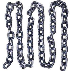 6 Feet Halloween Chains Plastic Chain Halloween Props for Halloween Party Decorations Cosplay Accessory