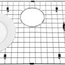 Starstar Sinks Protector Stainless Steel Kitchen Sink Bottom Grid, Rack (28 L x 16 W)
