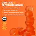 Honey Stinger Organic Orange Blossom Energy Chew, Gluten Free & Caffeine Free, for Exercise, Running and Performance, Sports Nutrition for Home & Gym, Pre and Mid Workout, 21.6 Ounces (Pack of 12) (EXP 03/24/27)