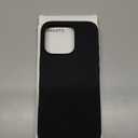 ORNARTO Compatible with iPhone 16 Pro Case 6.3", Slim Liquid Silicone 3 Layers Soft Gel Rubber Shockproof Protective Cover with Anti-Scratch Microfiber Lining-Black | 6.3", Slim, Liquid Silicone, 3 Layers, Soft Gel Rubber, Shockproof