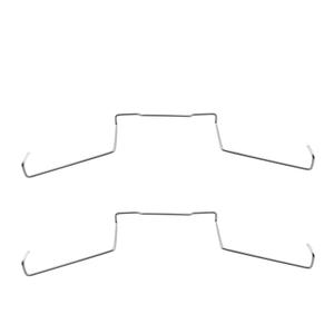 RLECS 2PCS 12cm Computer Host CPU Cooler Fan Fixed Card Buckle Fastener Card Spring Wire Hook Suitable for xuanbing 400 and Donghai X4 Fan