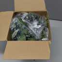 50pcs Faux Olive Leaves Stems 10 Tall Artificial Plants Olive Tree Branches for Small Vase Tabletop Greenery Decor for Home Office Wedding Party (Vase Not Included)