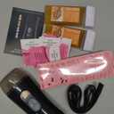 Digital Honey Wax Kit for Women's Hair Removal - Roll On Warmer with 2 Cartridges and 100 Wax Strips