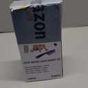 Dog Slicker Brush for Dogs Grooming Kit 4PCS | Large Dog Brush for Goldendoodles Poodles Doodles | Long Pin Haired Brush | Poodle Brushes and Comb (Purple)