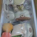 ROBOTIME Kids Toy Kitchen Set - Wooden Play Kitchen Appliances with Toaster, Mixer, Blender with Realistic Sounds, Play Kitchen Accessories Toy Food Set for Kids - Kitchen Playset for Toddlers(4-Set)