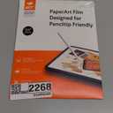 KCT 2 Pack Paperfeel Screen Protector Compatible with iPad Pro 12.9 (2022 & 2021 & 2020 & 2018 Models), Matte PET Film for Drawing, Anti Glare with Easy Installation Kit