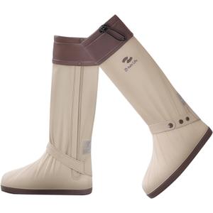 Waterproof Rain Shoe Covers Anti-Slip and Wear-Resistant Portable Stylish Rain Boots for Adult Durable Rain Gear (S)