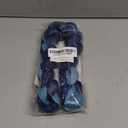 Cheesecloth 120" Inch Gauze Table Runner, Gradient Yellow Brown, Easy Manipulate, Crinkle, DIY, Party (A-light and Dark Blue)