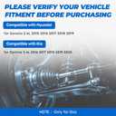 TadaMark Front Right CV Axle Shaft Assembly, for 66-3830