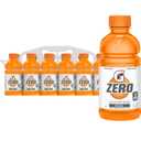 Gatorade Thirst Quencher Zero Sugar Sports Drink, Orange, 12oz , Pack of 12 Electrolytes for Rehydration (EXP 03/15/27)