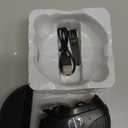 Electric Nail Clipper, 2 in 1 Automatic Nail Trimmer with Polishing, 3 Speeds Strong Power Nails Trimmer with Light, Clip Storage, Rechargeable Toenail Clippers for Adults Seniors (Black)