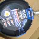 Blue Diamond 10" Nonstick Frying Pan Skillet, Diamond Infused PFAS & PTFE-Free Ceramic Pot, Dishwasher & Oven Safe, Stay Cool Handle, Durable Non Toxic Metal Utensil Safe, Egg & Omelet Pan, Blue