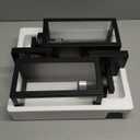 Outdoor Wall Light Fixtures, Exterior Waterproof Wall Lanterns, Porch Sconces Lighting with E26 Sockets & Glass Shades, Modern Matte Black Outside Lights for Patio Front Door Entryway Garage, 2-Pack