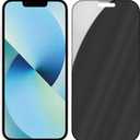 2 Pack for iPhone 13 Pro / 14/13 /16e 360 Degree Privacy Screen Protector Anti spy Tempered Glass Film Easy Installation Auto-Alignment Kit, Auto Dust-Elimination 6.1 inch