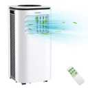Portable Air Conditioner, 9000BTU Personal Air Conditioner with 2 Wind Speeds, Remote Control, 24H Timer, Window Kit, 350 sq.ft, White