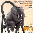 3 Step Ladder, Lightweight Folding Step Stool for Kitchen, Home
