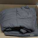 Weighted Blanket 15lbs 48"x72" Full Size for Adults, Heavy Blanket with Premium Glass Beads, Soft Microfiber Material & Breathable for All-Season Comfort (48"x72"15lbs)