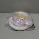 3 Pack 3 Tier Serving Tray Plastic White Cupcake Stand Tower Round Shape Tiered Dessert Serving Tray Dessert Cookie Display Stand for Tea Party, Baby Shower, Wedding, Birthday, Home Dcor