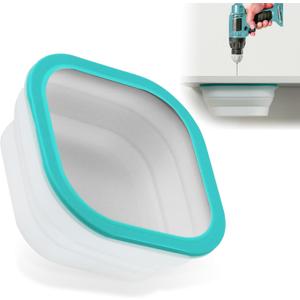 Dirt Bag Electrical Drilling Catcher Bag for Magnetic Metal Shavings, Non-Conductive Electrical Safety Drilling Tool Bag, Silicone Bags for Capturing Debris (6.1)