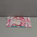 Deroro Welcome Christmas Gingerbread Man Porch Banner Sign, Pink Xmas Holly Jolly Front Door Decorative Hanging Banner Flag, Funny Winter Holiday Peppermint Candy Decoration Home Outdoor Decor