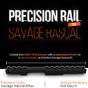 Gotical Picatinny Rail Mount for Savage Rascal Rifles with Ejection Port Cut-Out