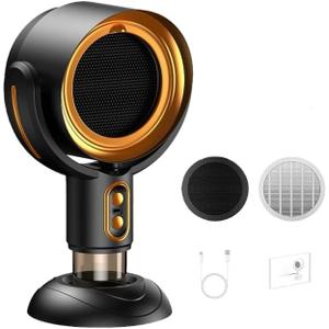 Smoke Purifier For Smoking Indoors,Portable Exhaust Fan and Washable Smoke Filter for Indoor BBQ,Hot Pot, Range Hood