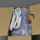 ESTINGO Electric Throw Blanket, Heated Blanket Sherpa with 4 Hours Auto Off & 5 Heating Levels, Washable Heating Throw with Overheat Protection for Home Use, Ideal Gift, 50"x60", Gray Violet