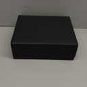 LFBOX Black Gift Box with Magnetic Lids 13.8x8.3x4.4 in, Large Bridesmaid Groomsman Proposal Boxes, Rectangle Storage Box 5 Pack