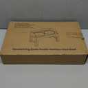 PAKEWAY Elevated Dog Bowls, Spill Proof, Tiltable Dog Feeder with 2 Stainless Steel Bowls, 6 Height Adjustable Raised Bowl (Grey)