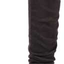 DREAM PAIRS Women's Suede Over The Knee Thigh High Winter Boots (5, Brown)
