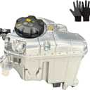 Aluminum Coolant Expansion Tank Reservoir Compatible with BMW G30 G12 530i 540i 740i xDrive 2016-2020 | Direct Replacement for OEM #17138610656, 17138742975, 17139487210 | Coolant Overflow Bottle