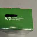 Holiday Home 100 LED Mini Lights - Warm White (Green Wire) Pack of 2