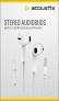 Acoustix - Stereo Earbuds w/In-Line Microphone & Remote- White On White