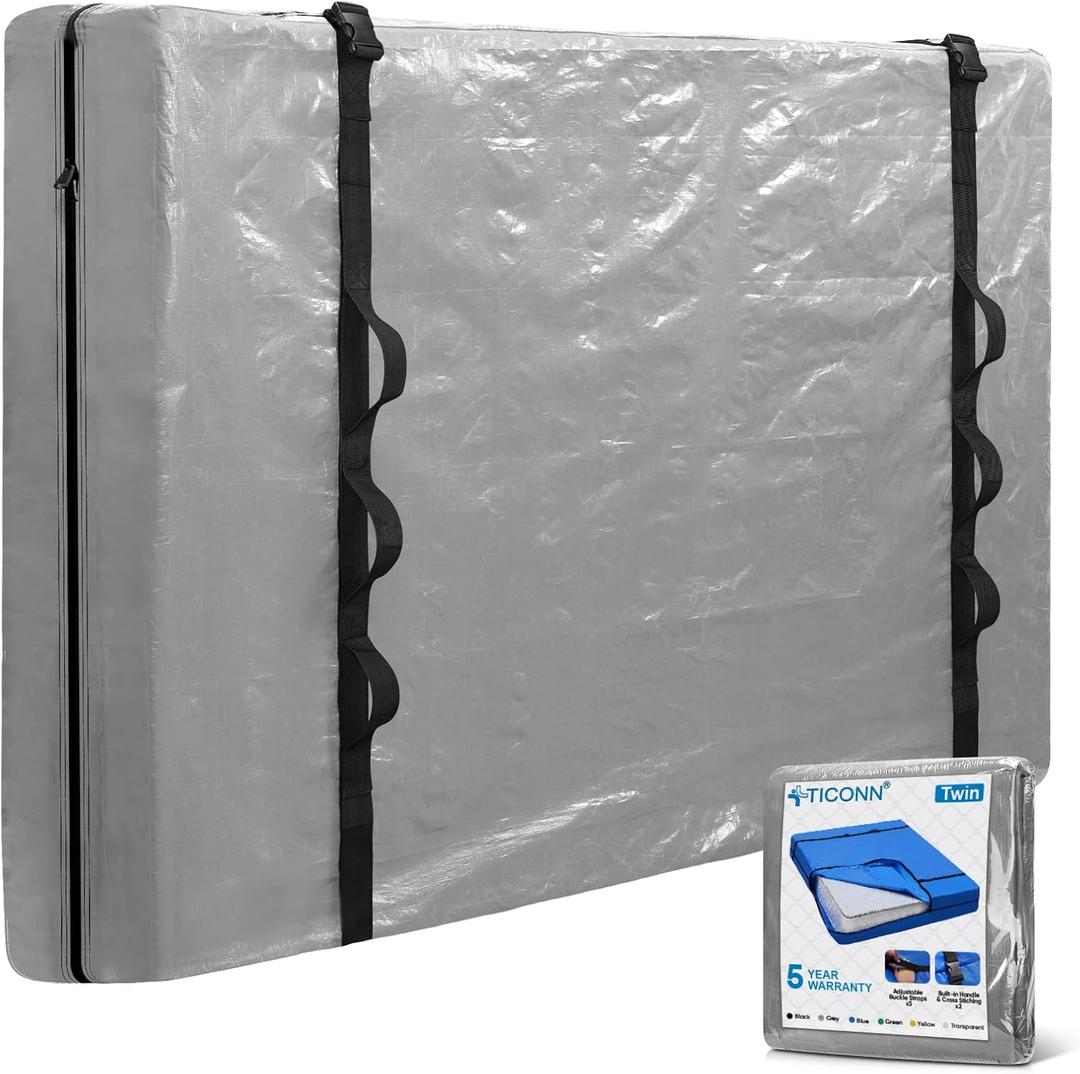 Ticonn Heavy Duty Mattress Bags Twin