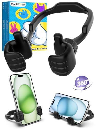 Valentines Day Gifts for Kids Teens Boys Him Men Ideas: Thumbs Up Lazy Phone Stand Cell Phone Holder Gifts for Girls Teenage Daughter Son Her Women Wife Adults Funny Cool Gadgets Stocking Stuffers