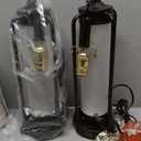 Way Dimmable Farmhouse Table Lamps Bedroom Touch Bedside Lamp Modern Glazed Ceramic Lamp 2 Set with Fabric Shade,USB Type-C Port for Bedroom,Reading,Desk,Living Room,Office (2, 27in)