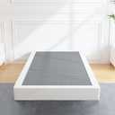 ALDRICH 5 Inch Heavy Duty Metal Box Spring Mattress Foundation 1500lbs Max Weight Capacity/Non-Slip/No Noise/Easy Assembly/Easy Clean Cover,Twin