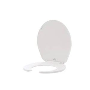 BEMIS Round Plastic Toilet Seat White  