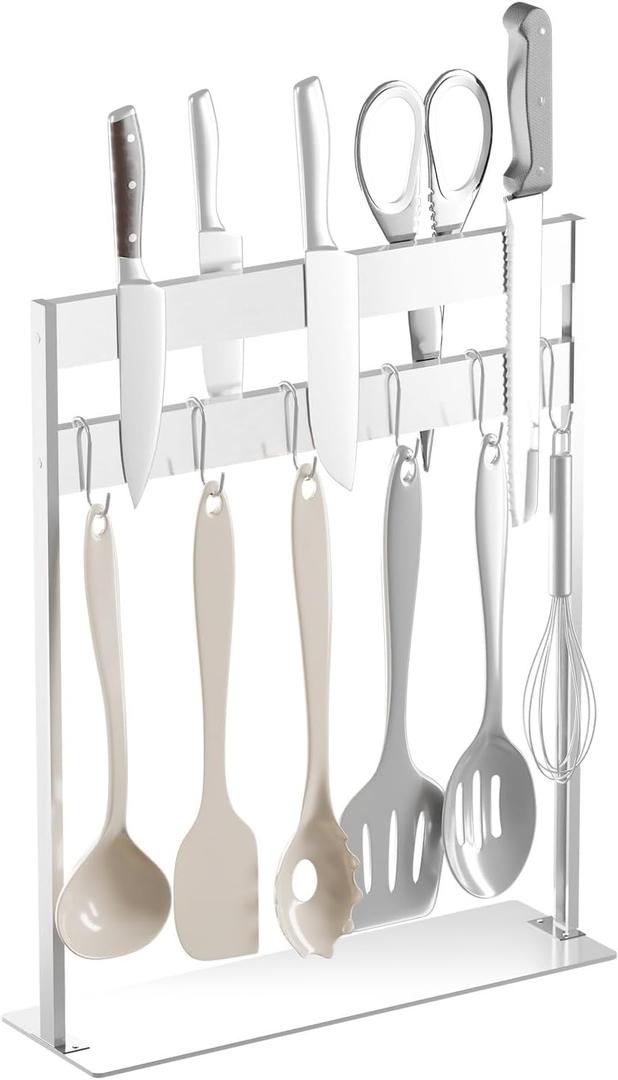 Knife Magnetic Strip, Magnetic Knife Holder, Magnet Knife Block, Stainless Knife Storage Organizer for Kitchen (16 Inch)