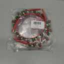 4 Pack Christmas Headband Christmas Bell Hairband Girls Headbands Red Green Silver Hair Accessories