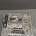 WITSHOCK 2x8 Runner Rugs for Hallway : Machine Washable Non Slip Vintage Carpet - Low Pile Lightweight Print Rug for Kitchen Laundry Room Bedroom Beside Rug - Pet & Kids Friendly (Light Blue)