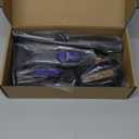 Upgraded Removable two-in-one Tool Brush for D-Shaped Vacuum Replacement Parts Compatible with Shark Pet Cordless Stick IX141 IZ462H IZ483H IZ363HT IZ361H IZ163H IZ362H Crevice Tool Brush Attachments